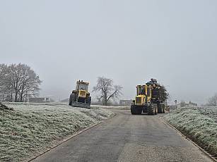 Forwarder und Zangenschlepper