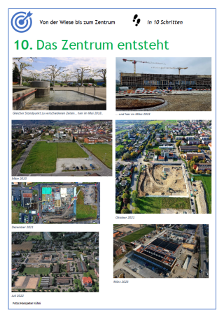 10. Das Zentrum entsteht