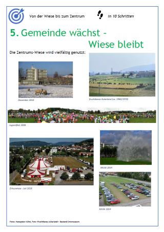 5. Gemeinde wächst – Wiese bleibt